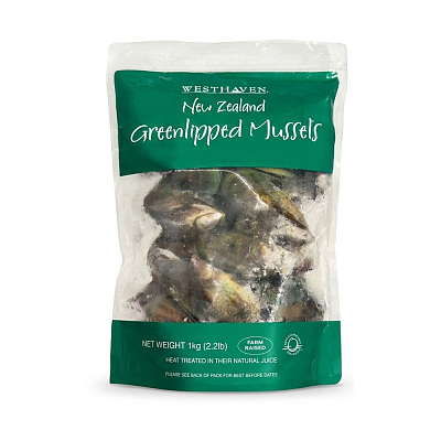 【冻】新西兰带壳贻贝 1kg