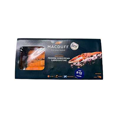 【冻】Macduff 苏格兰刺身级海螯虾 Langoustines Size 8/12 1kg