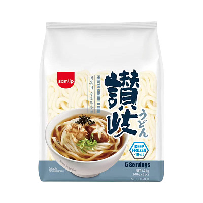 【冻】Samlip 冷冻乌冬面 5pcs 1.2Kg