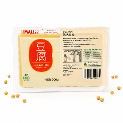 【鲜】Umall豆制品 优选豆腐 900g