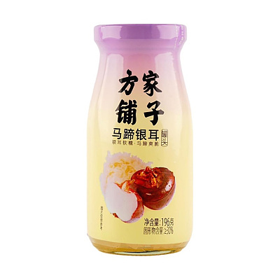 方家铺子 马蹄银耳罐头 196g