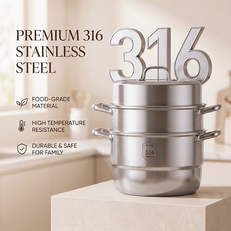 cookware-316-stainless-steel-steamer-30cm-4