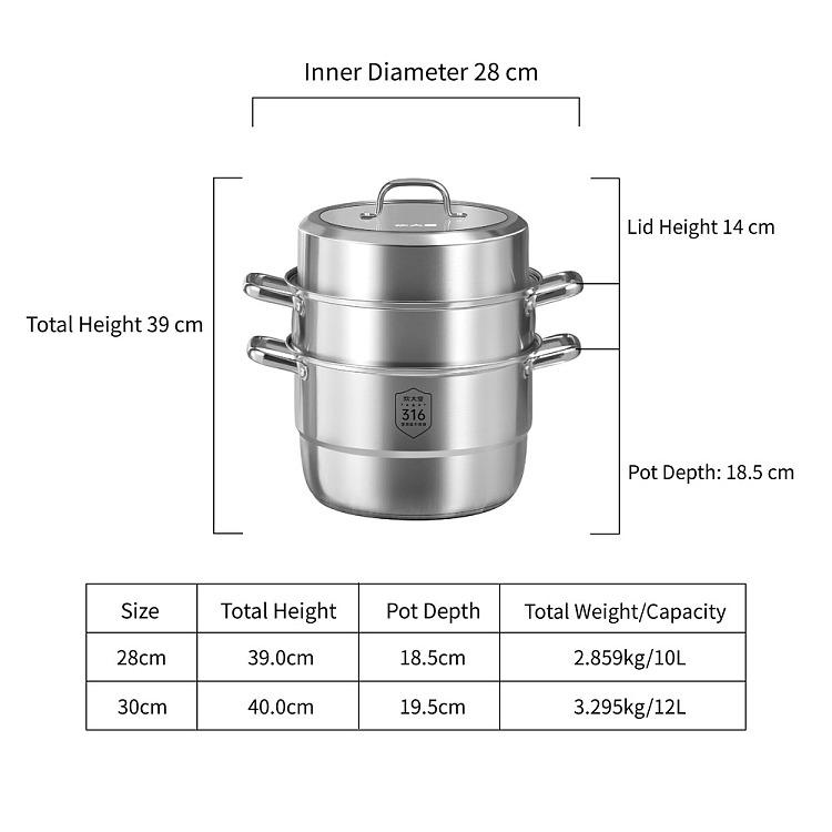 cookware-316-stainless-steel-steamer-30cm-6