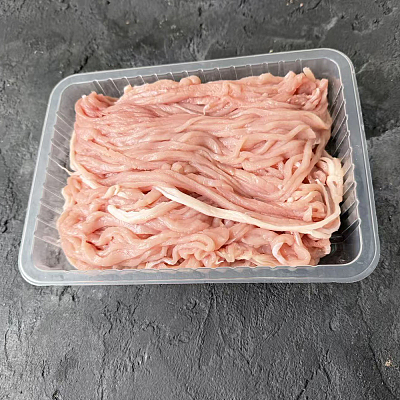 【冻】走地土猪里脊肉丝 Free Range Pork Loin Strips 500g