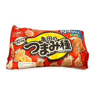 龟田制果 混合米果零食 6袋入 120g