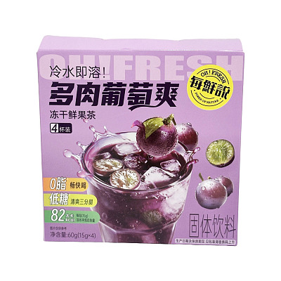 每鲜说 多肉葡萄爽 固体饮料 60g