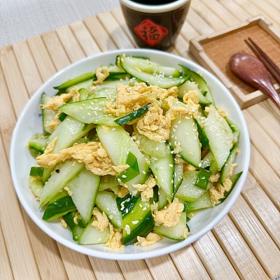 黄瓜炒蛋（700ml）（约350g）