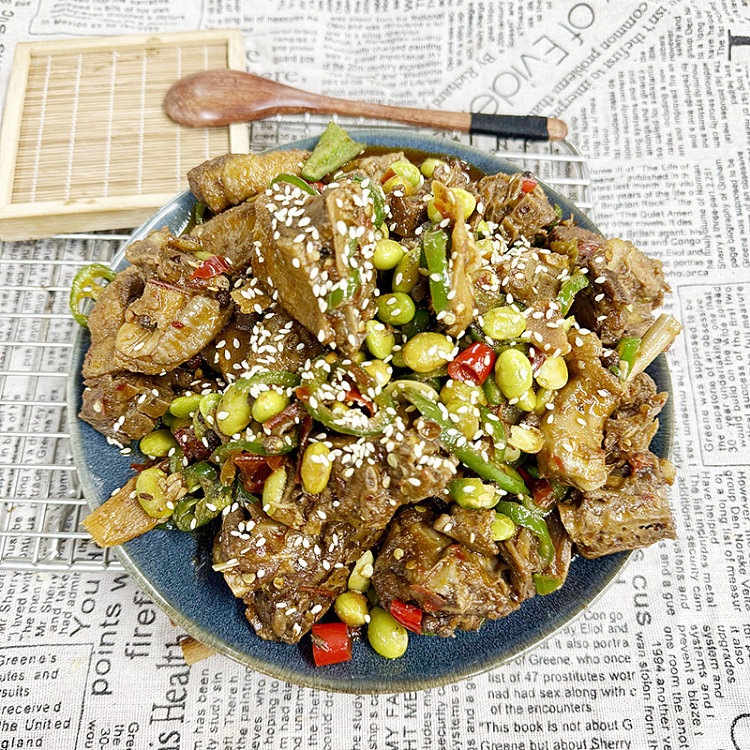 braised-duck-with-pickled-pepper-and-green-beans-1