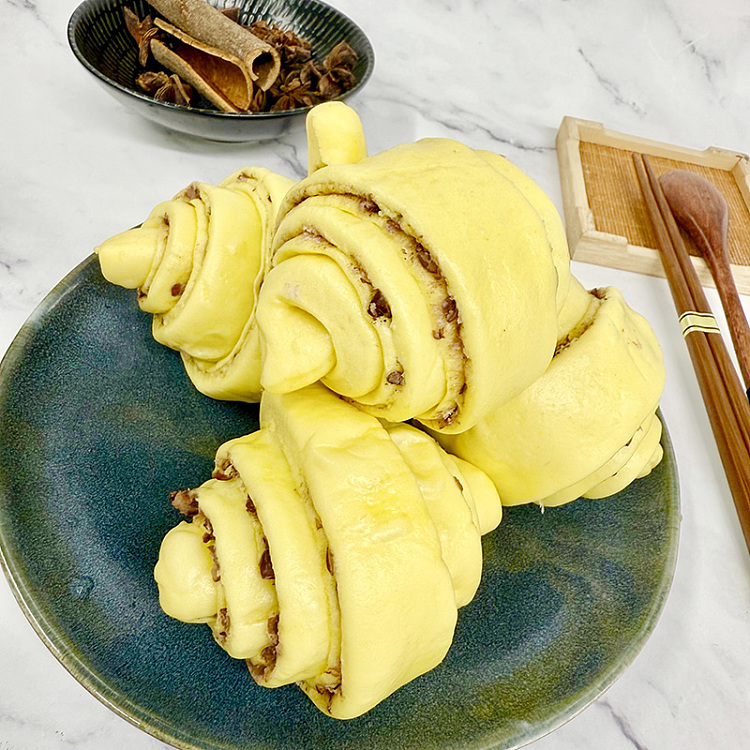 pumpkin-sweet-bean-buns-1