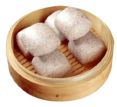 黑米馒头(4个)(需蒸，非即食)