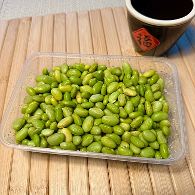 煮毛豆（500ml盒装）（约300g）