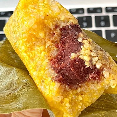 黄米豆沙粽（2个装）（非即食）
