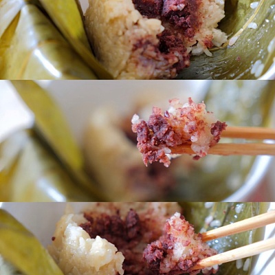 嘉兴香糯豆沙粽（两个装）【非即食】