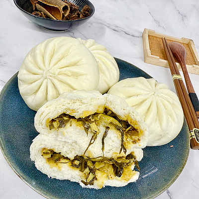 老坛酸菜包(2个装)(需蒸，非既食)
