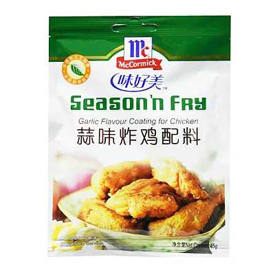 味好美 蒜味炸鸡料 45g