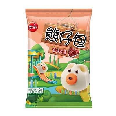 【冻】思念 熊仔包 红豆馅 300g