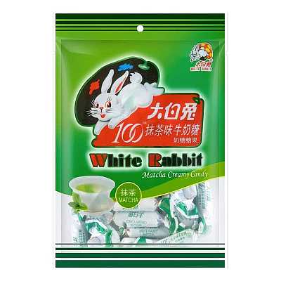 大白兔 牛奶糖 抹茶味 150g