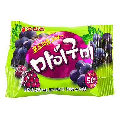Orion 紫葡萄味夹心软糖 66g