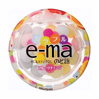 Ema 味觉喉糖 彩色水果 33g