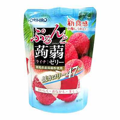 Orihiro 日本蒟蒻果冻 荔枝味 130g