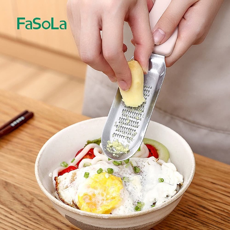 fasola-household-multi-functional-stainless-steel-ginger-and-garlic-grinder-lotus-pink-23542cm-1