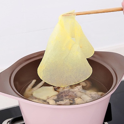 FaSoLa 去浮沫吸油膜 白色 12枚入 直径20cm