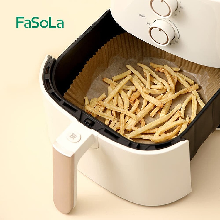 fasola-air-fryer-paper-pads-bowl-shaped-log-color-large-diameter-195cm-30-pieces-2