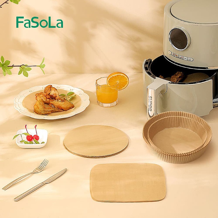 fasola-air-fryer-paper-pads-bowl-shaped-log-color-large-diameter-195cm-30-pieces-3