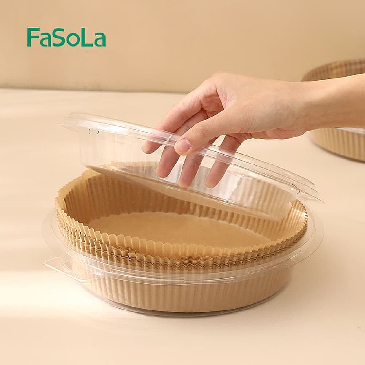 fasola-air-fryer-paper-pads-bowl-shaped-log-color-large-diameter-195cm-30-pieces-4