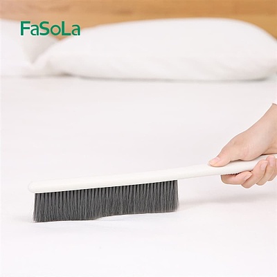 FaSoLa 长柄软毛床刷 米白色 39*7cm