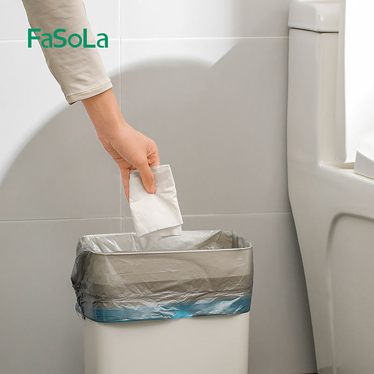 fasola-disposable-string-garbage-bags-silver-gray-15-pieces-3-rolls-3