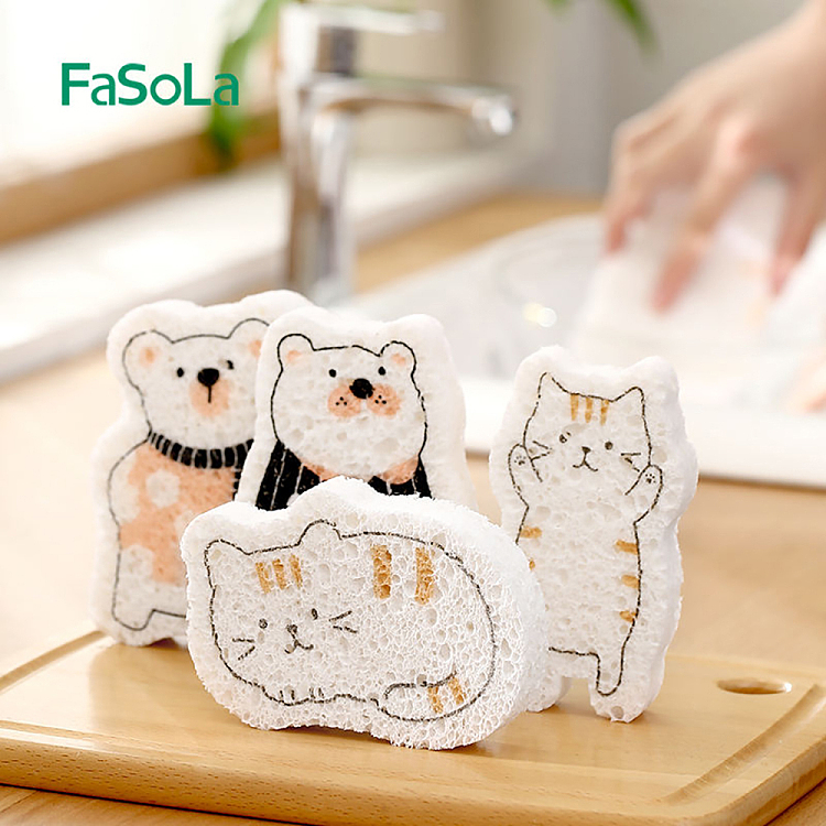 fasola-household-kitchen-cleaning-compressed-wood-pulp-cotton-cute-fun-male-bear-106-72cm-1