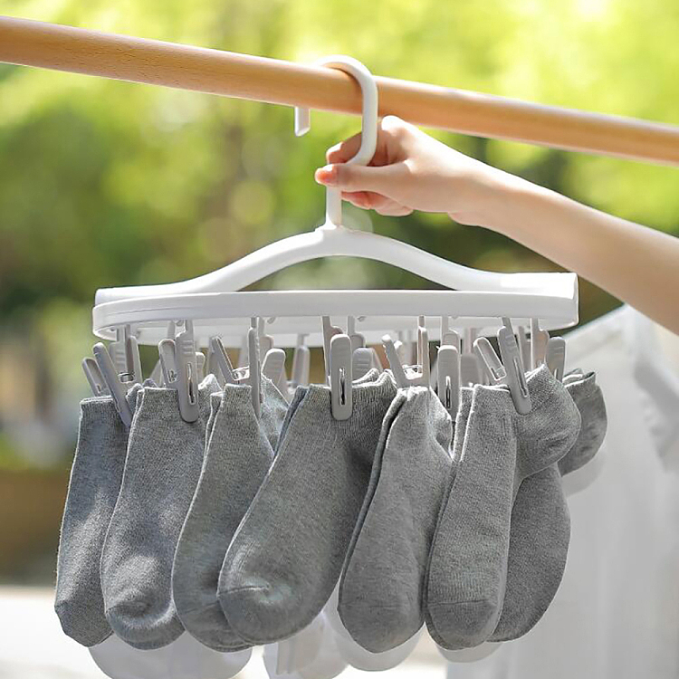 fasola-home-multi-clip-hook-drying-rack-gray-round-24-clip-2