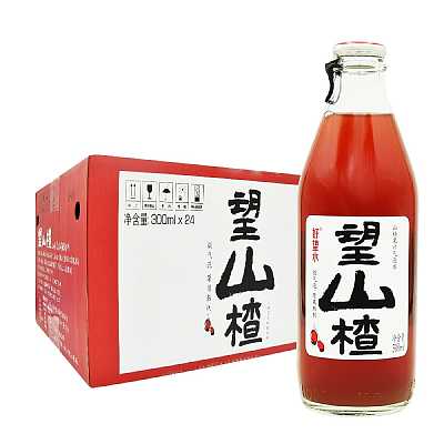 【整箱】好望水 望山楂 300ml*24瓶/箱