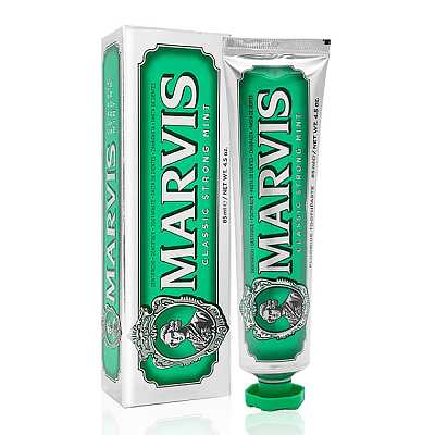 Marvis 强薄荷味牙膏 85ml