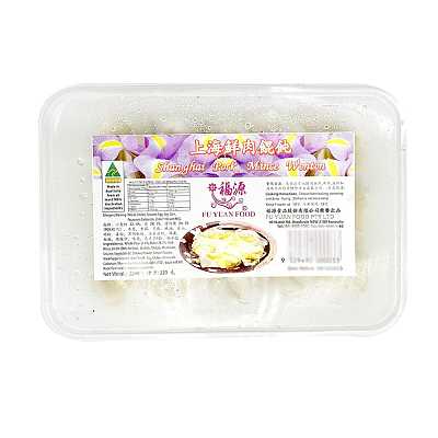 【冻】福源 上海鲜肉馄饨 15pcs 约230g