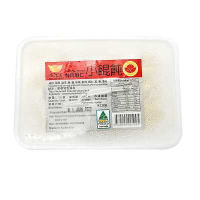 【冻】金元宝 鲜肉虾仁小馄饨 240g