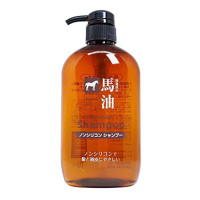 马油 不含硅 洗发水 600ml