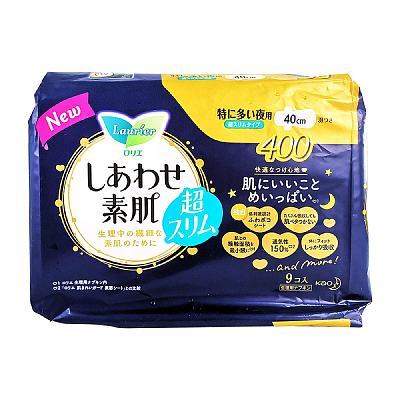 花王 素肌F系列 夜用卫生巾 40cm 7片