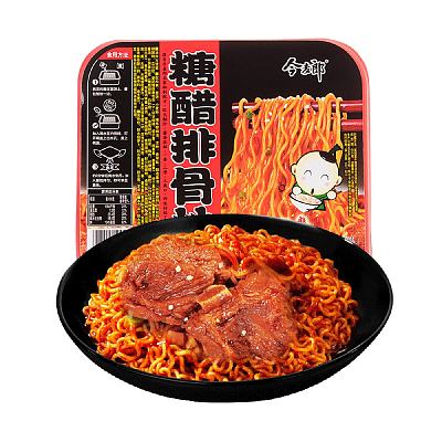 今麦郎 糖醋排骨炒面 碗装 110g