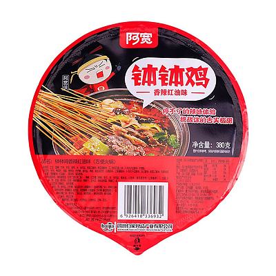 白家 阿宽 钵钵鸡 香辣红油味 385g