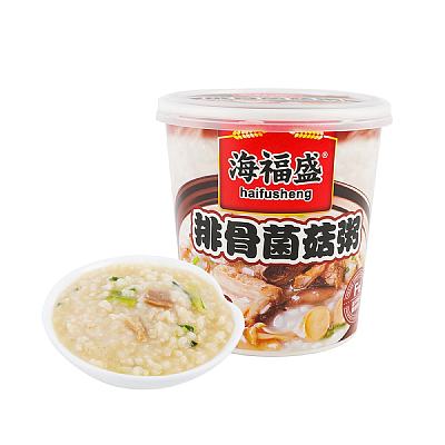 海福盛 排骨菌菇粥 38g