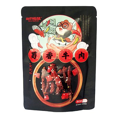 三只松鼠 蜀香牛肉 麻辣味 100g