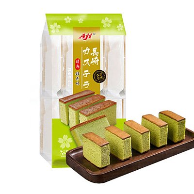 AJI 长崎蛋糕 抹茶味 10pcs 约330g