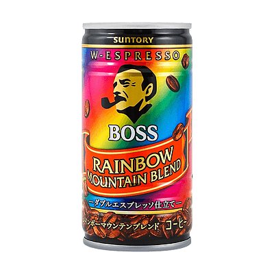 三得利 Boss 彩虹包装咖啡 混合苦味 185g
