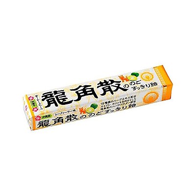 龙角散 润喉糖 条装 柠檬味 40g
