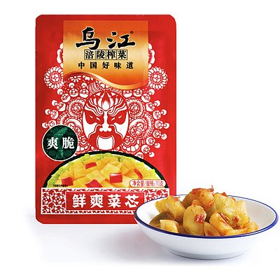 乌江 鲜爽榨菜芯 爽脆味 70g