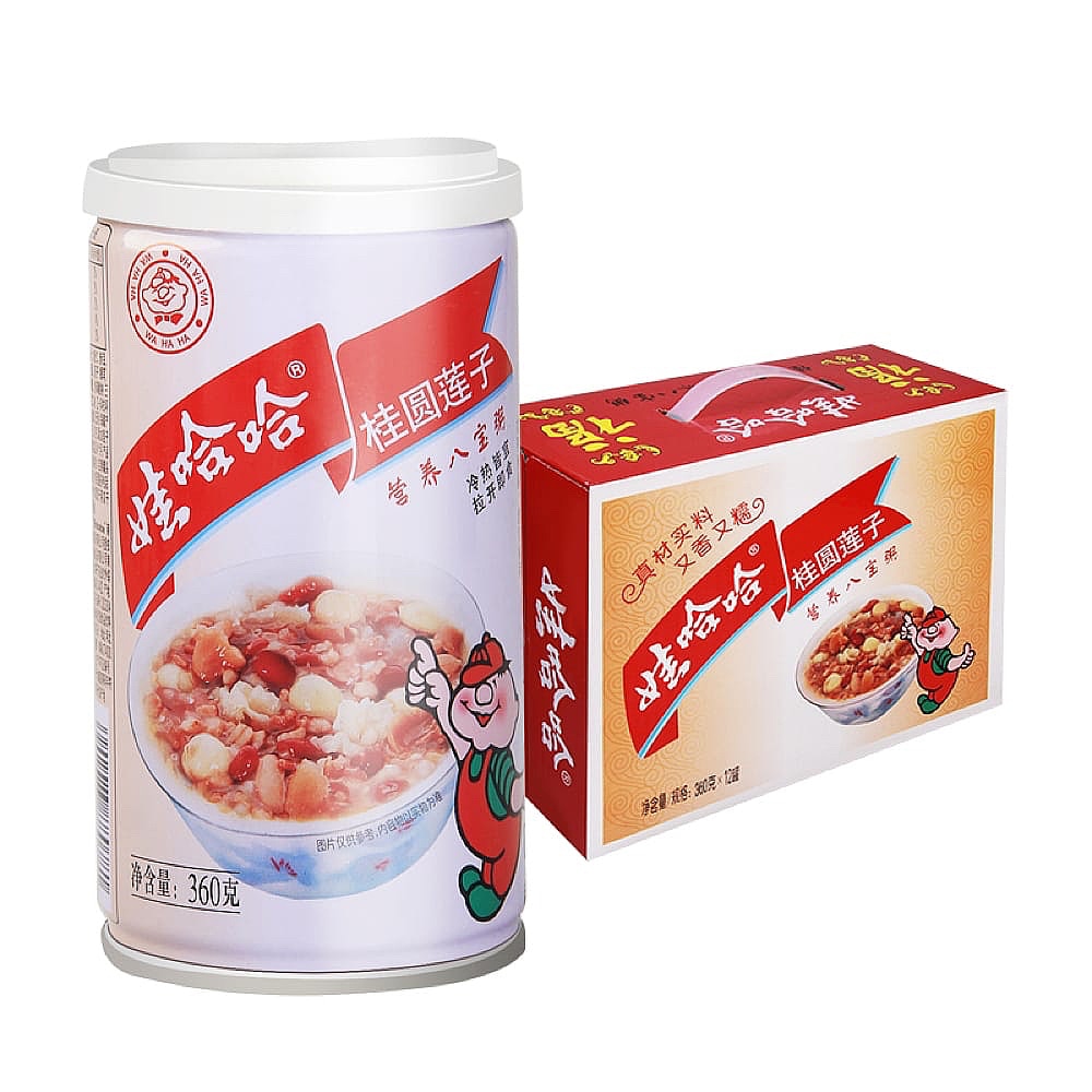 整箱】娃哈哈桂圆莲子八宝粥360ml*12罐/箱｜悉尼华人超市送货｜UMall