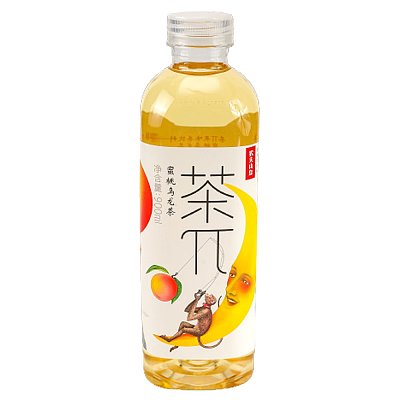 农夫山泉 茶π 蜜桃乌龙茶 大瓶 900ml