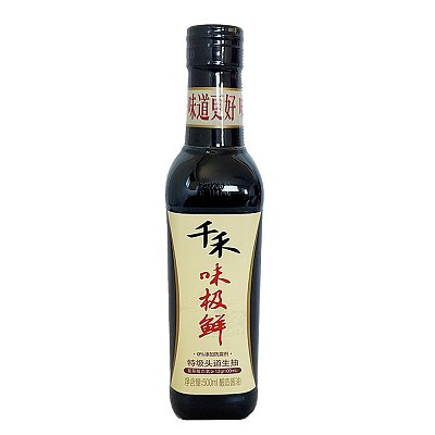 千禾 味极鲜 特级头道生抽 500ml